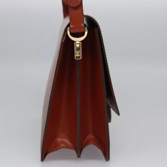 LOUIS VUITTON Epi Free Run Shoulder Bag Brown M52403 LV Auth ep7427 - Picture 5 of 16